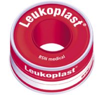 Leukoplast, fixatiepleister, kleefpleister, 2.5cm x 5m, doos à 12 stuks