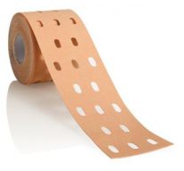 Cure tape punch 5m x 5cm beige