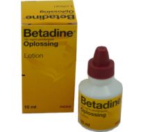 Desinfectie betadine 